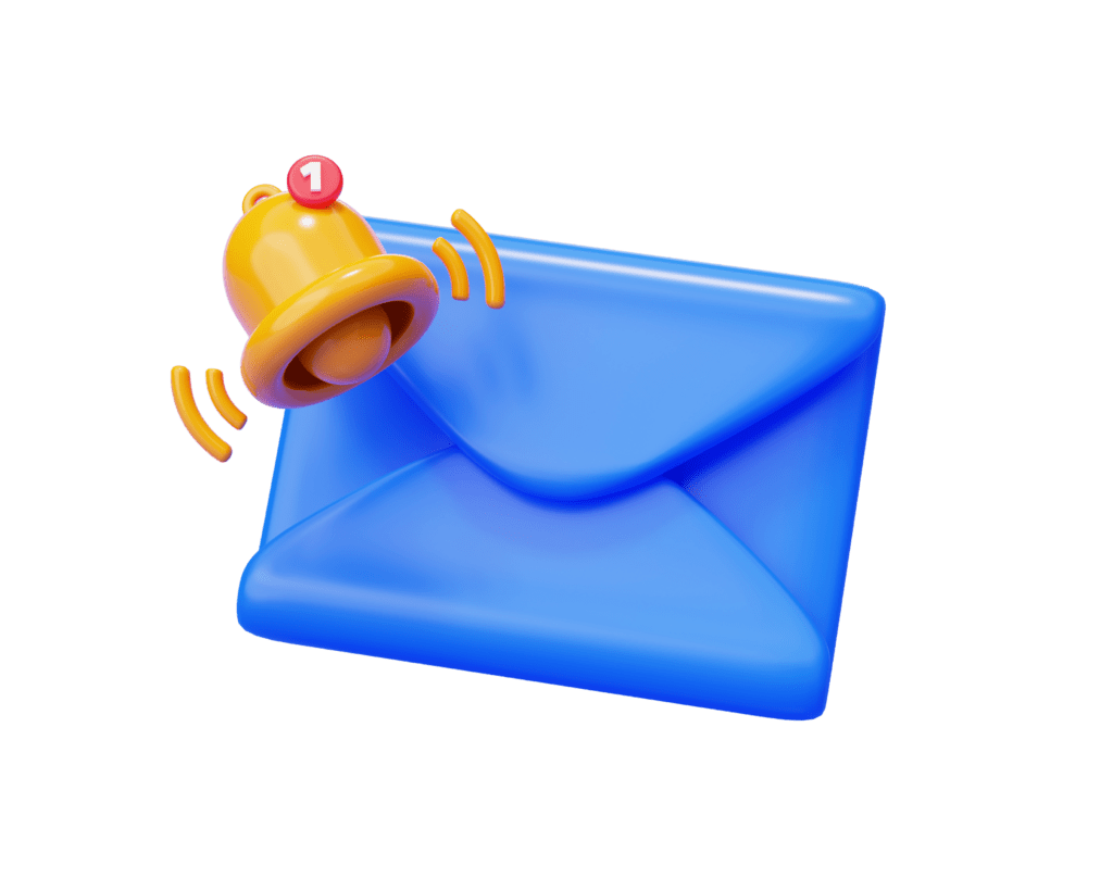 Email marketing hero section image